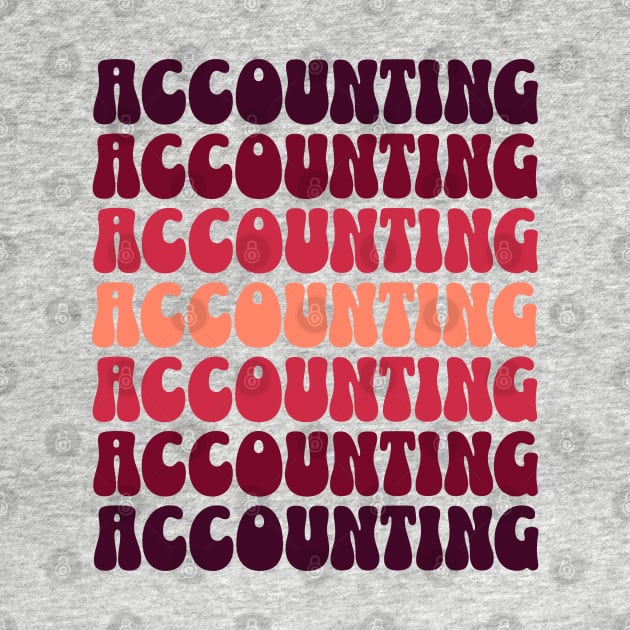 Accounting - Fun Retro FOnt by Sam Designs
